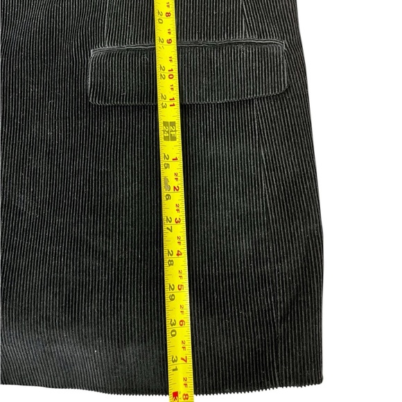 Lauren Ralph Lauren Two-Button Black
Corduroy Mens Blazer Suede Elbow Patch 46L - Picture 12 of 12